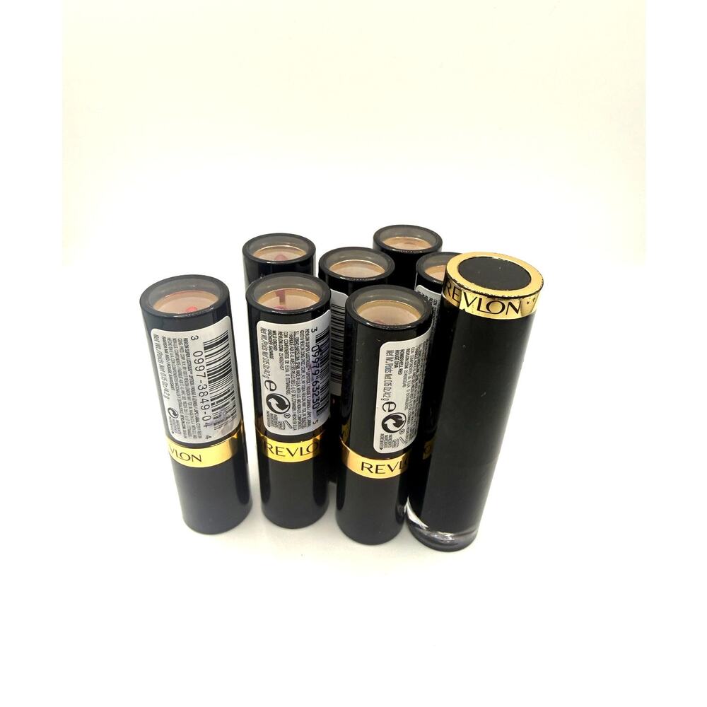 Revlon Lip Super Lustrous Bundle of 8